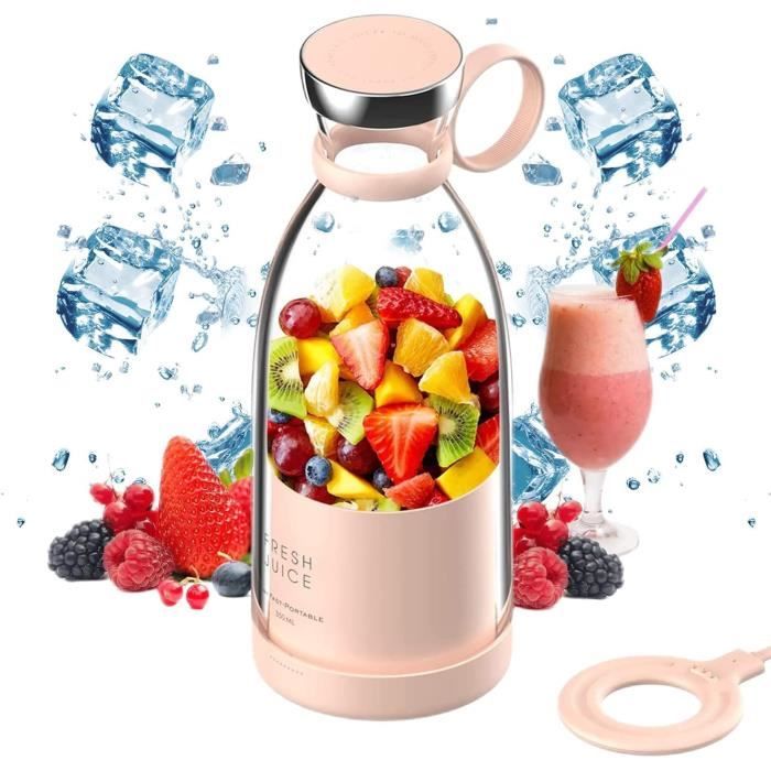 Mini Mixeur Portable USB – Extracteur de Jus Multifonction pour Smoothies et Milkshakes 350ml