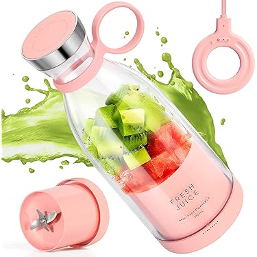 Mini Mixeur Portable USB – Extracteur de Jus Multifonction pour Smoothies et Milkshakes 350ml